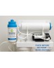 Wellon ScaleStop 4-Inch RO Life Booster | Anti-Scale Filter for RO Systems | Protects Membrane | NSF Media | 1/4" Inlet/Outlet | Suitable for All Domestic RO Water Purifiers
